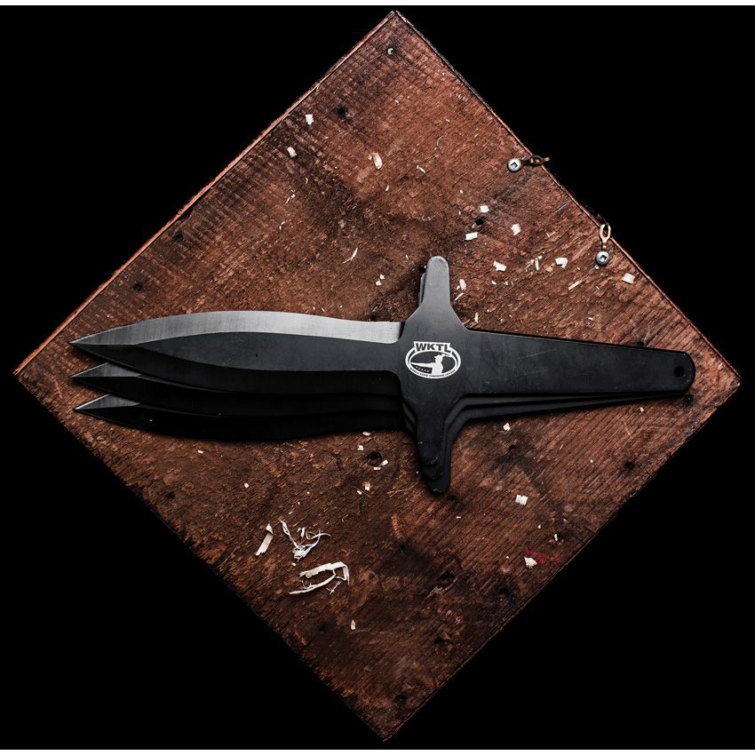 Phoenix Throwing Knives Black- WKTL
