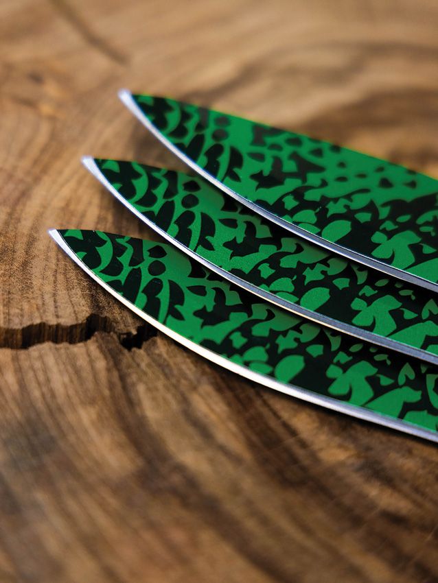 Raptor Throwing Knives Jurasis Claw - WKTL