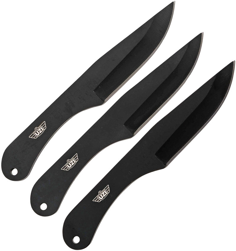 UZI Three Piece Throwing Knife Set